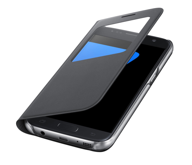 Samsung S-View Cover do Galaxy S7 czarny - 291536 - zdjęcie 3